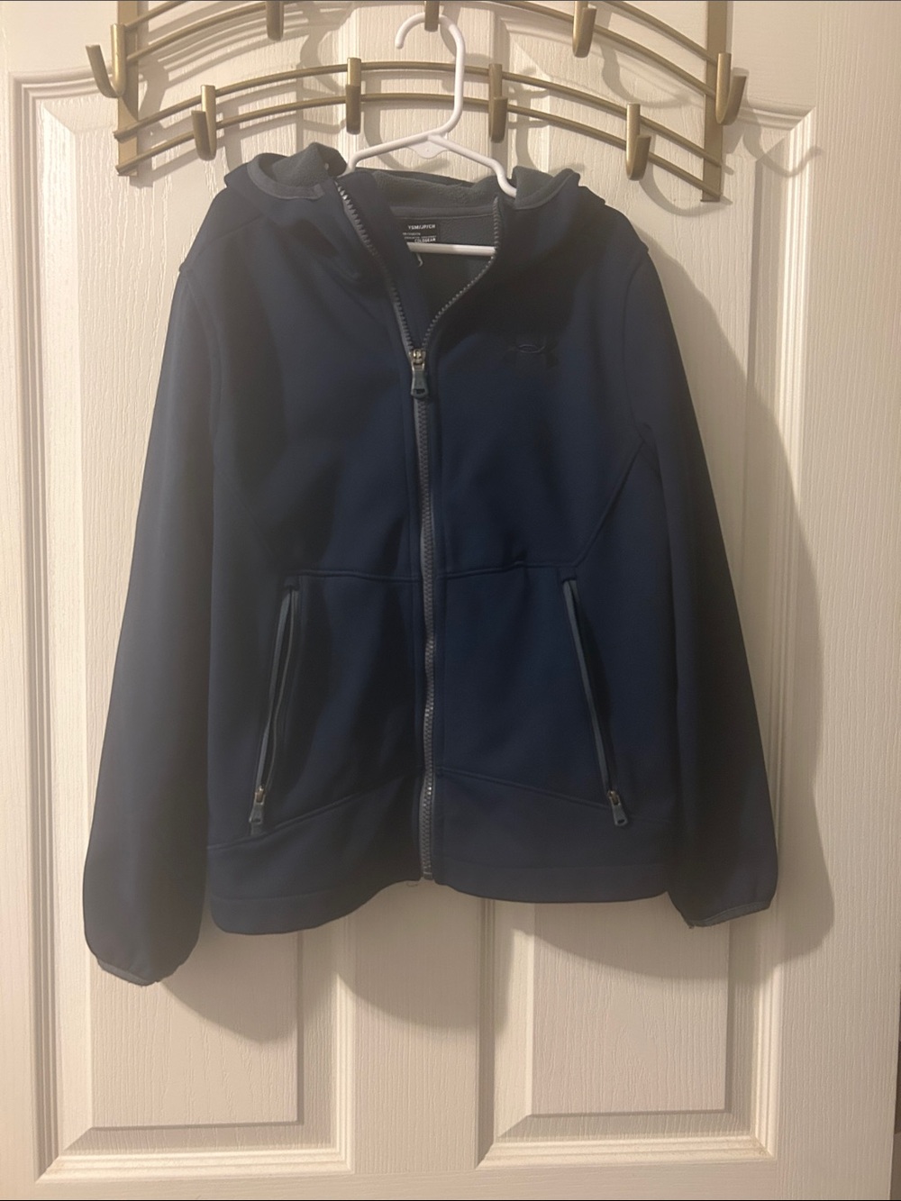 Under Armour Dark Navy ColdGear Fleece Hoodie